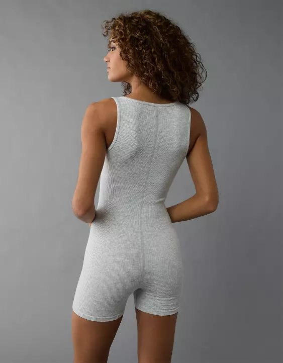 AE High Neck Seamless Lounge Romper - Image 2