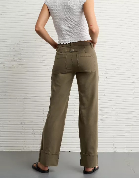 AE Stretch High-Waisted Utility Stovepipe Pant - Image 2