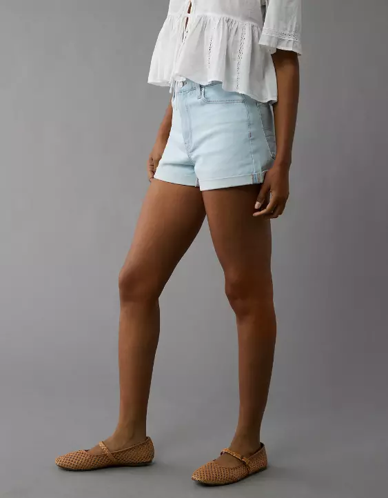 AE Stretch Denim Mom Short - Image 5