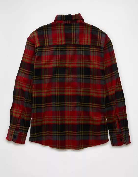 AE Relaxed Fit Everyday Flannel Shirt - Image 5