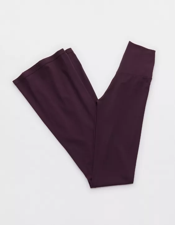 OFFLINE By Aerie Real Me High Waisted Crossover Flare Legging - Image 4