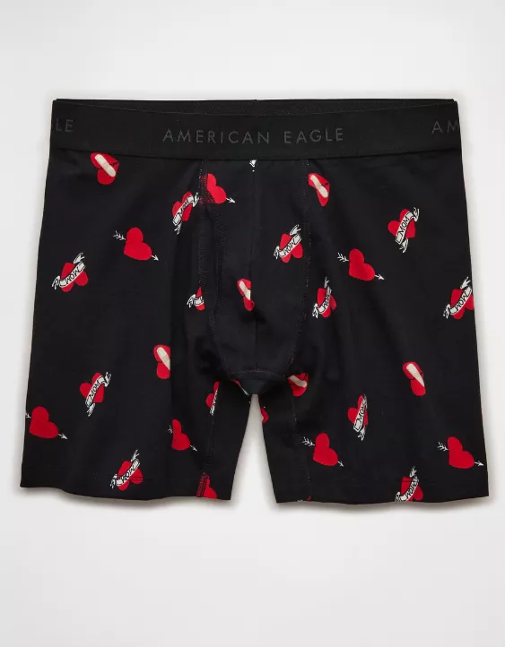 AEO Men's Valentine's Day 6" Classic Boxer Brief - Image 3