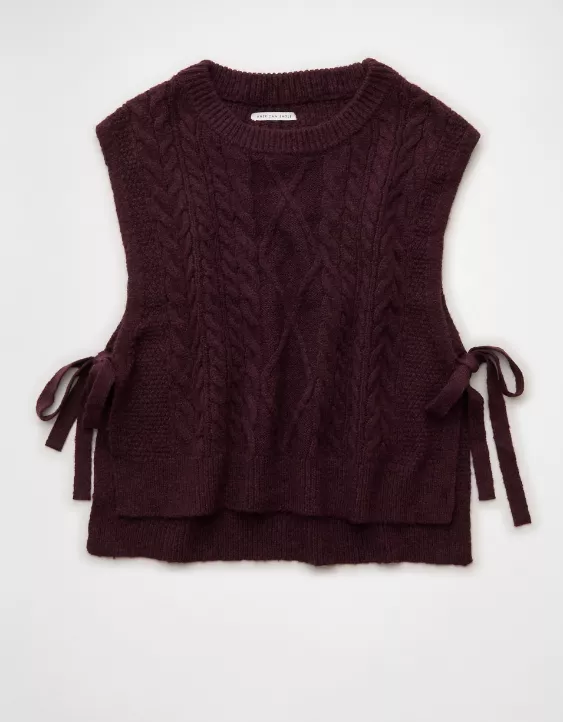 AE Whoa So Soft Side-Tie Vest - Image 3