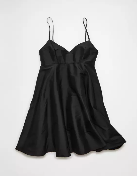 AE Bow Back Babydoll Mini Dress - Image 3