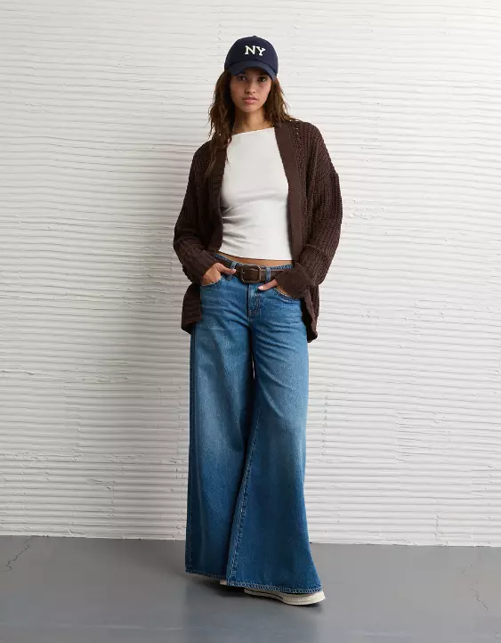 AE Chenille Cardigan Sweater - Image 6