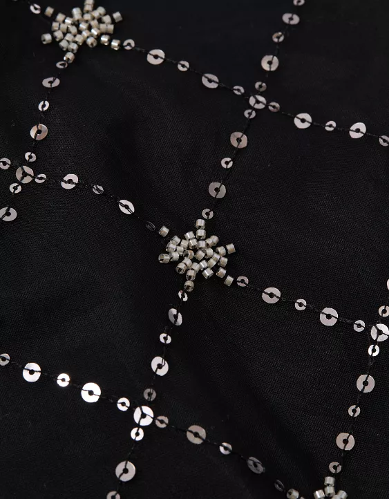 AE Sequin Mesh Cami Top - Image 7