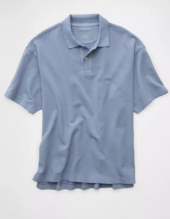 AE Boxy Polo Shirt - Image 3