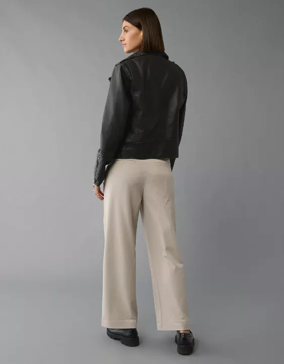 AE Stretch High-Waisted Stovepipe Ankle Trouser - Image 2