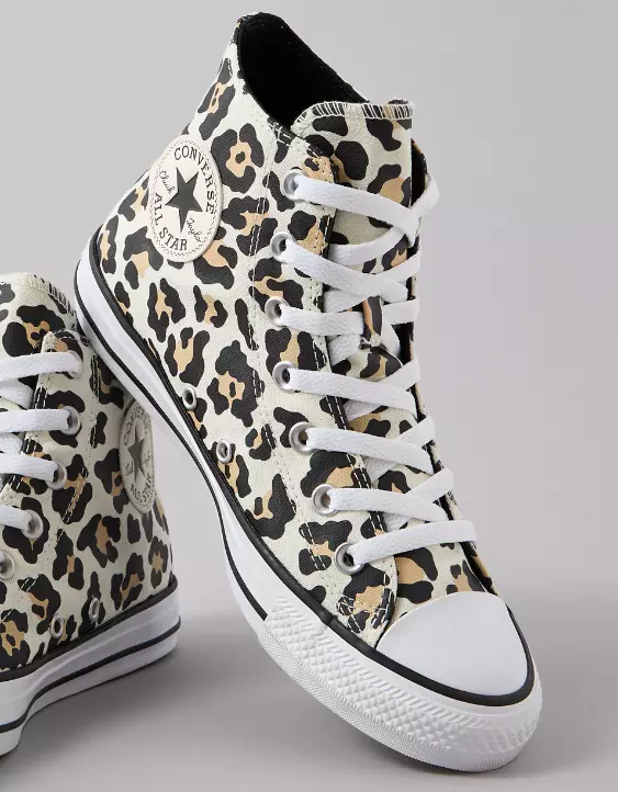 Converse Chuck Taylor All Star Leopard High-Top Sneaker - Image 4