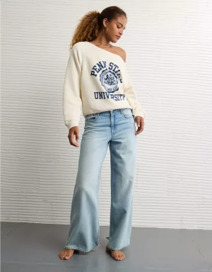 AE Penn State Nittany Lions Graphic Off The Shoulder Sweatshirt