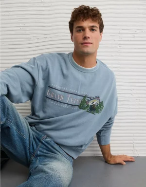AE Destination Graphic Sweatshirt
