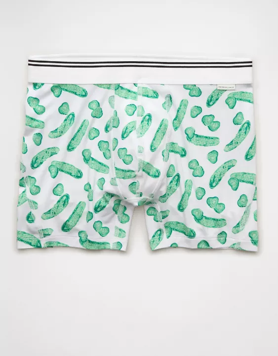 AEO Men's Pickles 4.5" Ultra Soft Boxer Brief - Image 3