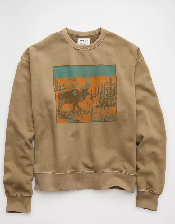 AE Great Outdoors Graphic Sweatshirt - Image 3