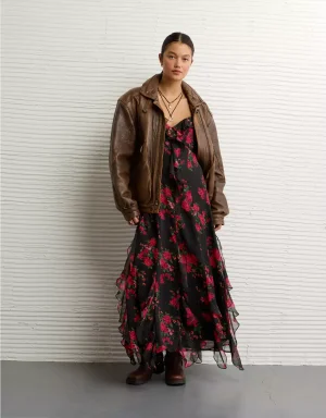 AE Tiered Ruffle Maxi Dress