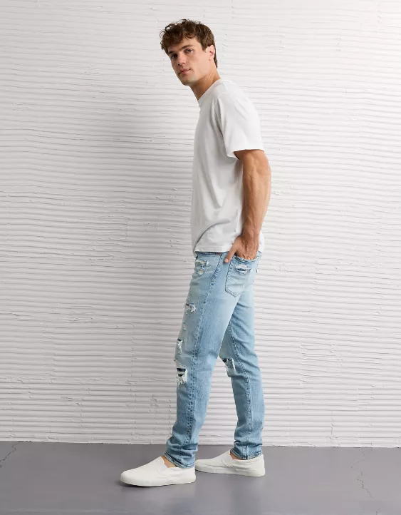 AE AirFlex+ Patched Athletic Fit Jean - Image 5