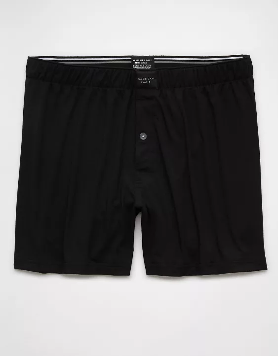AEO Men's Slim Knit Ultra Soft Boxer Short - Image 3