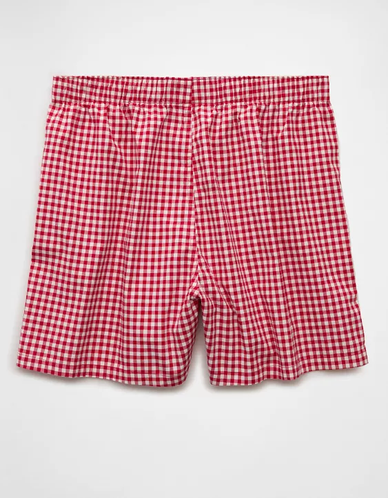 AEO Stretch Plaid Classic Boxer Short - Image 4