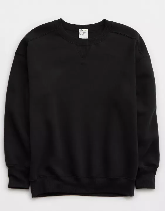 OFFLINE By Aerie Cloud Fleece Oversized Crewneck Sweatshirt - Image 4