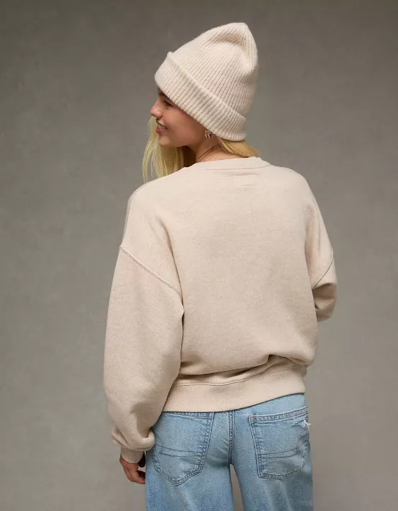 AE Coca-Cola Holiday Graphic Crew Neck Sweatshirt - Image 2