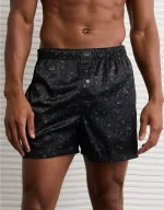 AEO Men's Satin Pocket Boxer Short