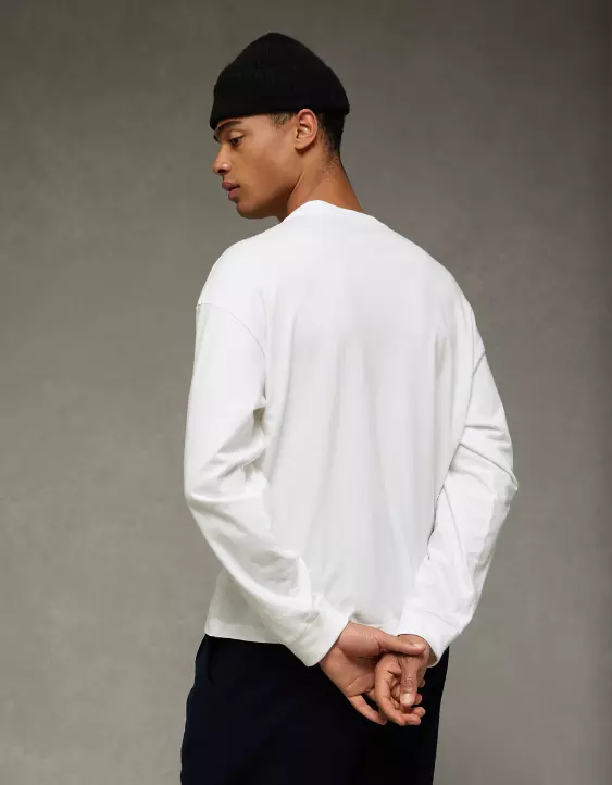 AE Boxy Long Sleeve Destination Graphic T-Shirt - Image 2