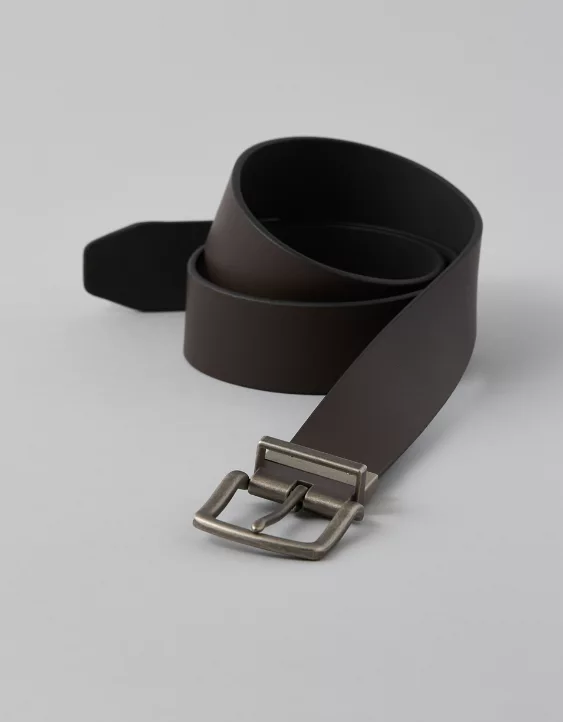 AE Black Leather Belt - Image 2
