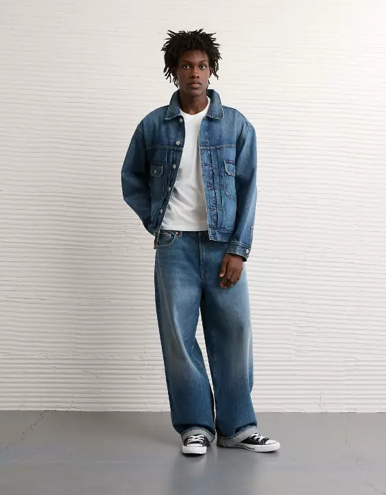 AE Denim Trucker Jacket - Image 7