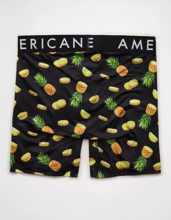 AEO Men's Pineapple 6" Flex Boxer Brief - Image 4