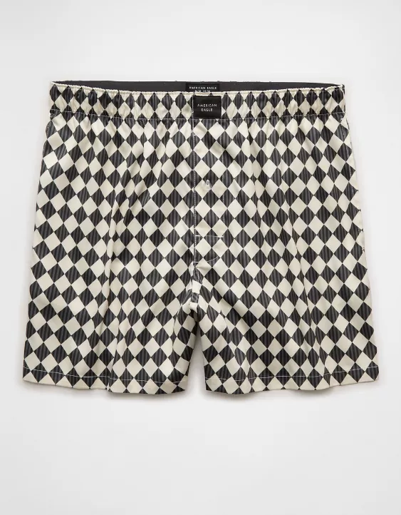 AEO Men's Satin Pocket Boxer Short - Image 3