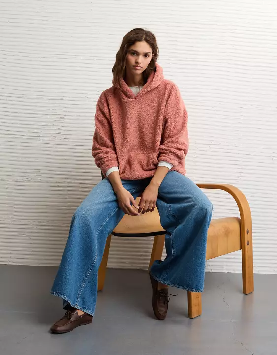 AE Sherpa Fleece Hoodie - Image 5