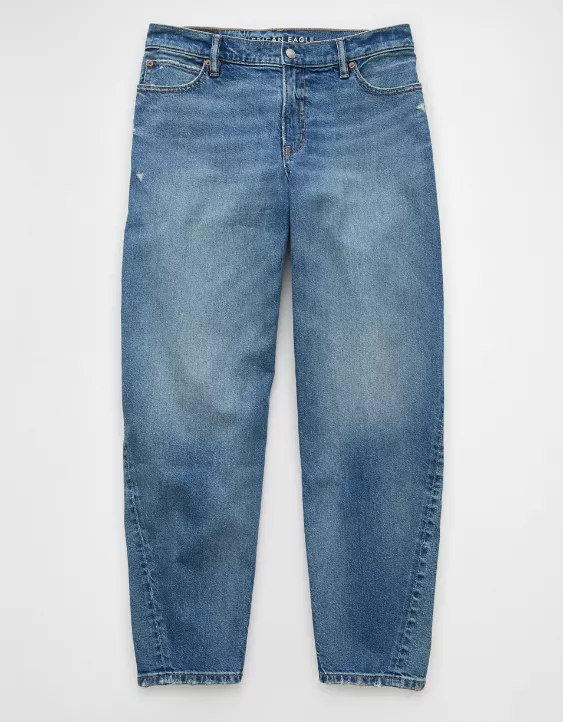 AE Strigid Low-Rise Baggy Barrel Jean - Image 3