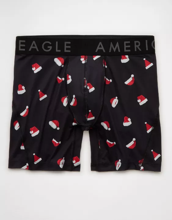 AEO Men's Santa Hat 6" Flex Boxer Brief - Image 3
