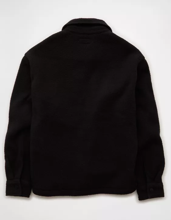 AE Sherpa Fleece Shacket - Image 4
