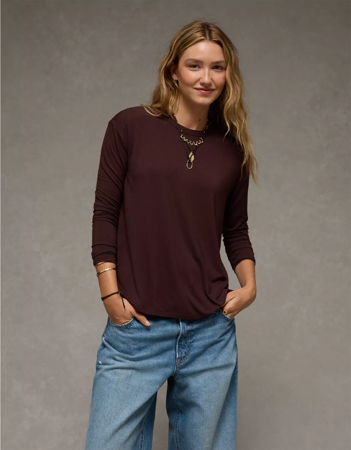 AE Soft & Sexy Long Sleeve T-Shirt