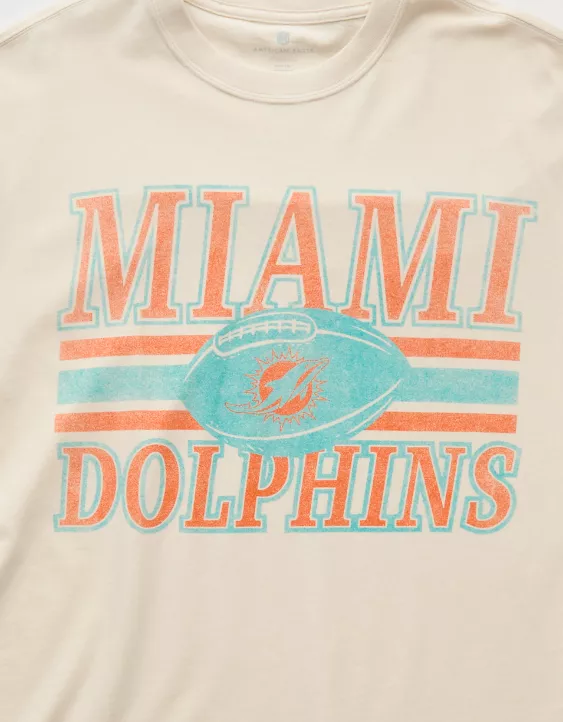 NFL Boxy Miami Dolphins Graphic T-Shirt - Image 6
