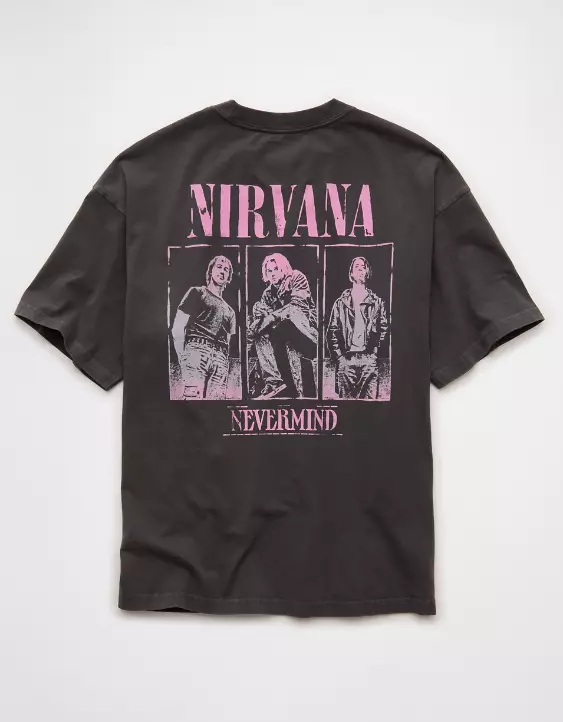 AE Boxy Nirvana Graphic T-Shirt - Image 4