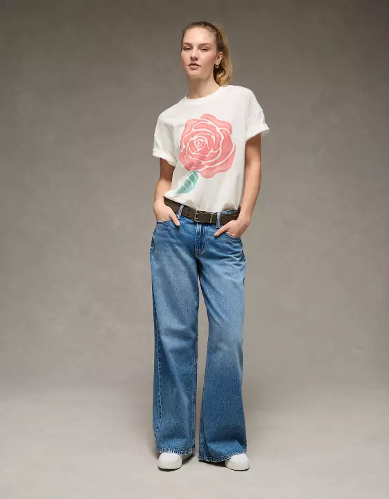 AE Oversized Valentine's Day Graphic T-Shirt - Image 5