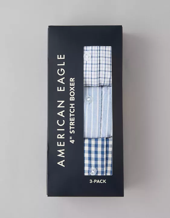 AEO Men's Stretch Boxer Short 3-Pack - Image 2