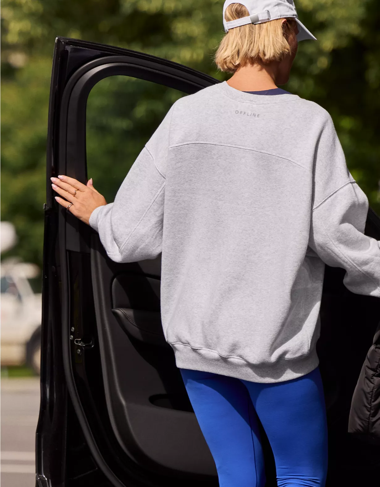 OFFLINE By Aerie Cloud Fleece Oversized Crewneck Sweatshirt