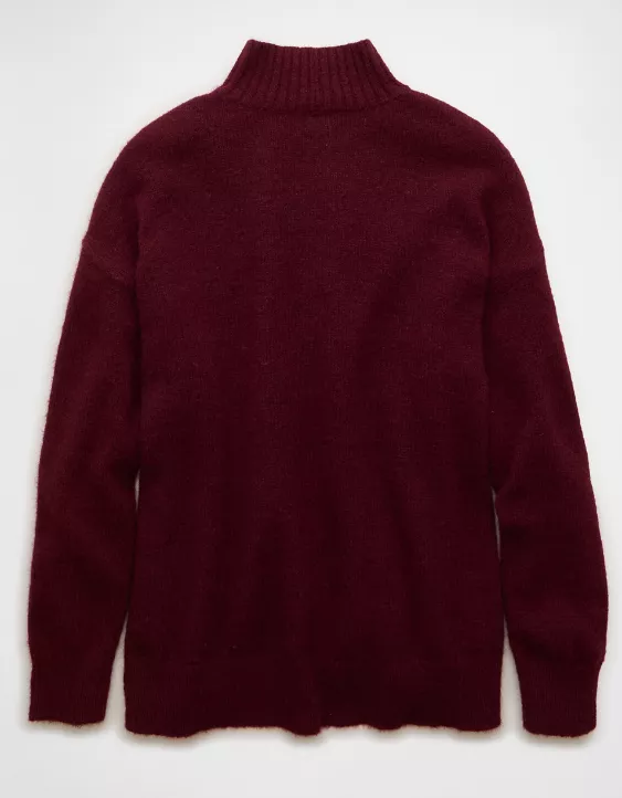 AE Oversized Mock Neck Sweater - Image 4