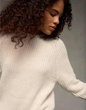 AE Crew Neck Raglan Sweater