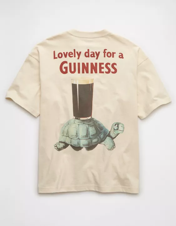 AE Boxy Guinness Graphic Pocket T-Shirt - Image 4
