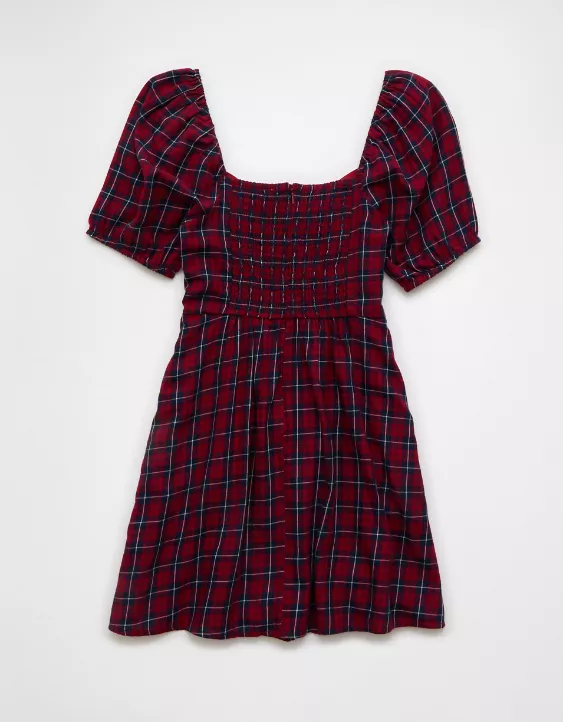 AE Catie Corset Puff Sleeve Mini Dress - Image 4