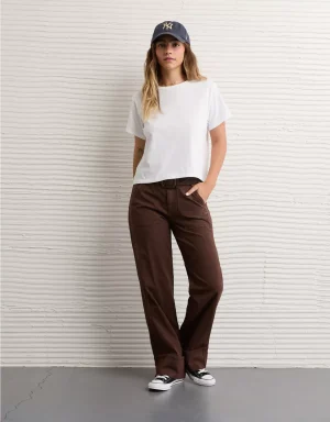 AE Stretch High-Waisted Utility Stovepipe Pant