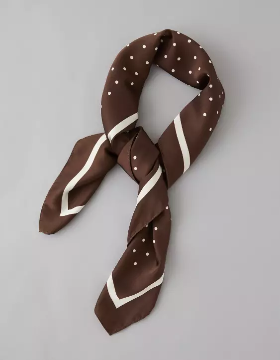 AE Polka Dot Silky Scarf - Image 3