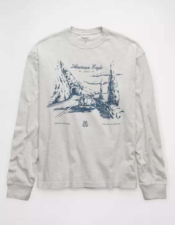 AE Boxy Long Sleeve Graphic T-Shirt - Image 3