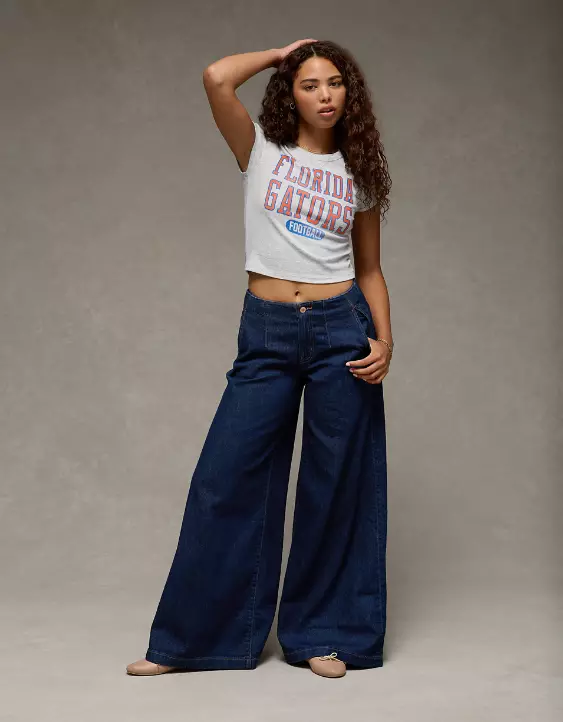 AE Florida Gators Graphic Cropped Baby Tee - Image 5