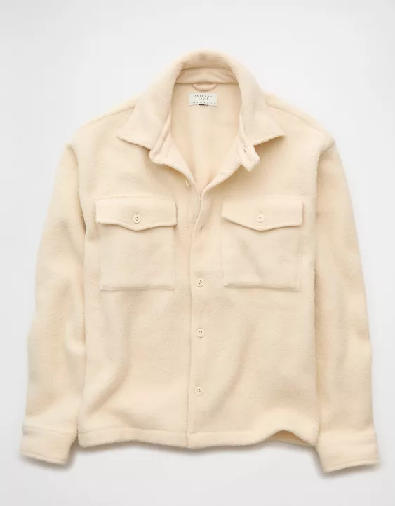 AE Sherpa Fleece Shacket - Image 3