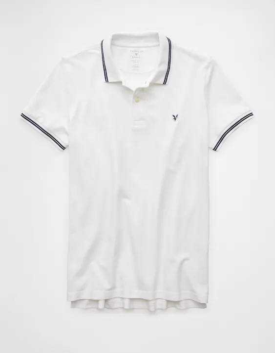 AE Lived-In Slim Fit Pique Polo Shirt - Image 3