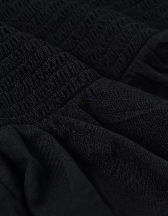 AE Sunchaser Knit High-Waisted Smocked Mini Skirt - Image 6